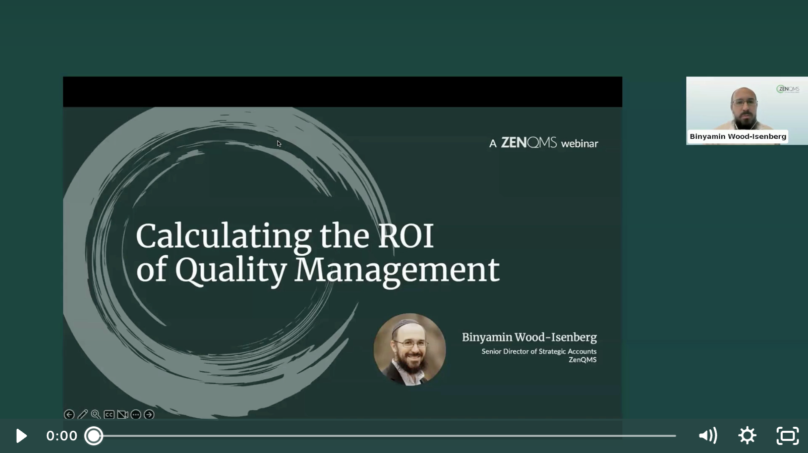 ROI of Quality Management Webinar